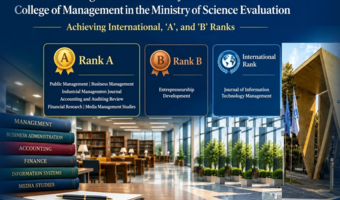 Outstanding Achievement of the College of Management Journals in the Ministry of Science Evaluation