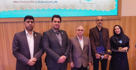 برگزیدگان دوازدهمین جشنواره آموزش دانشگاه تهران از دانشکدگان مدیریت